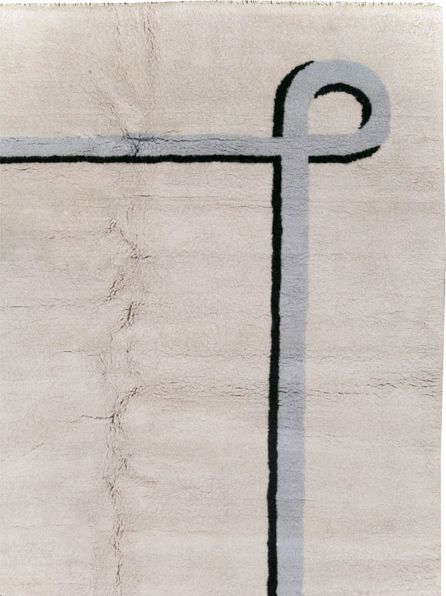 Modern Turkish Art Deco Carpet in the style of Andre Arbus, No.31959 - Gsblank