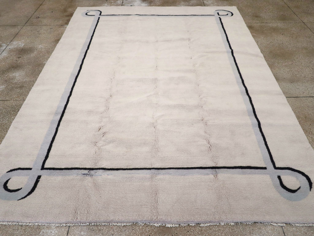 Modern Turkish Art Deco Carpet in the style of Andre Arbus, No.31959 - Gsblank