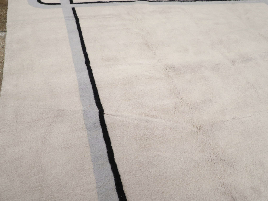 Modern Turkish Art Deco Carpet in the style of Andre Arbus, No.31959 - Gsblank