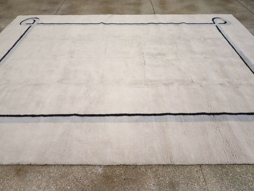 Modern Turkish Art Deco Carpet in the style of Andre Arbus, No.31959 - Gsblank