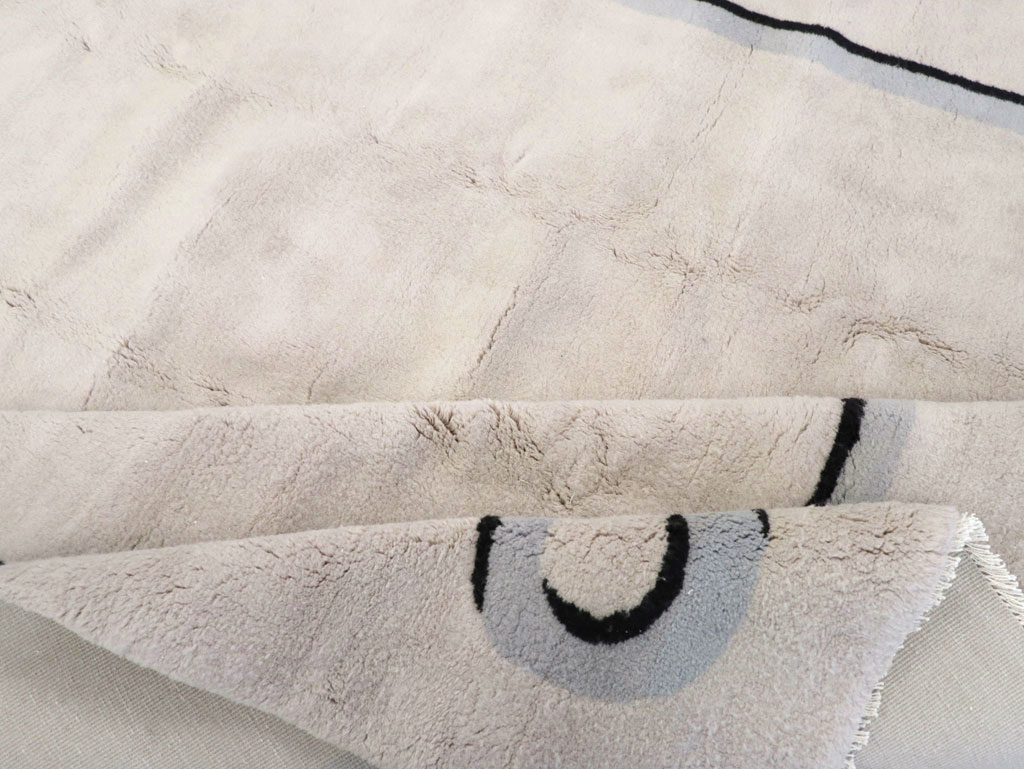 Modern Turkish Art Deco Carpet in the style of Andre Arbus, No.31959 - Gsblank