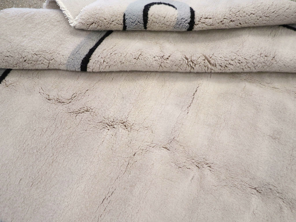 Modern Turkish Art Deco Carpet in the style of Andre Arbus, No.31959 - Gsblank