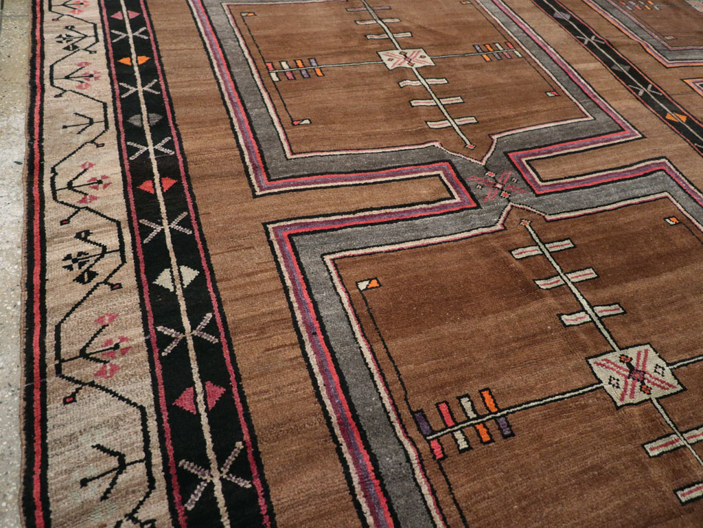 Vintage Turkish Anatolian Tribal Large Carpet, No.31963 - Gsblank