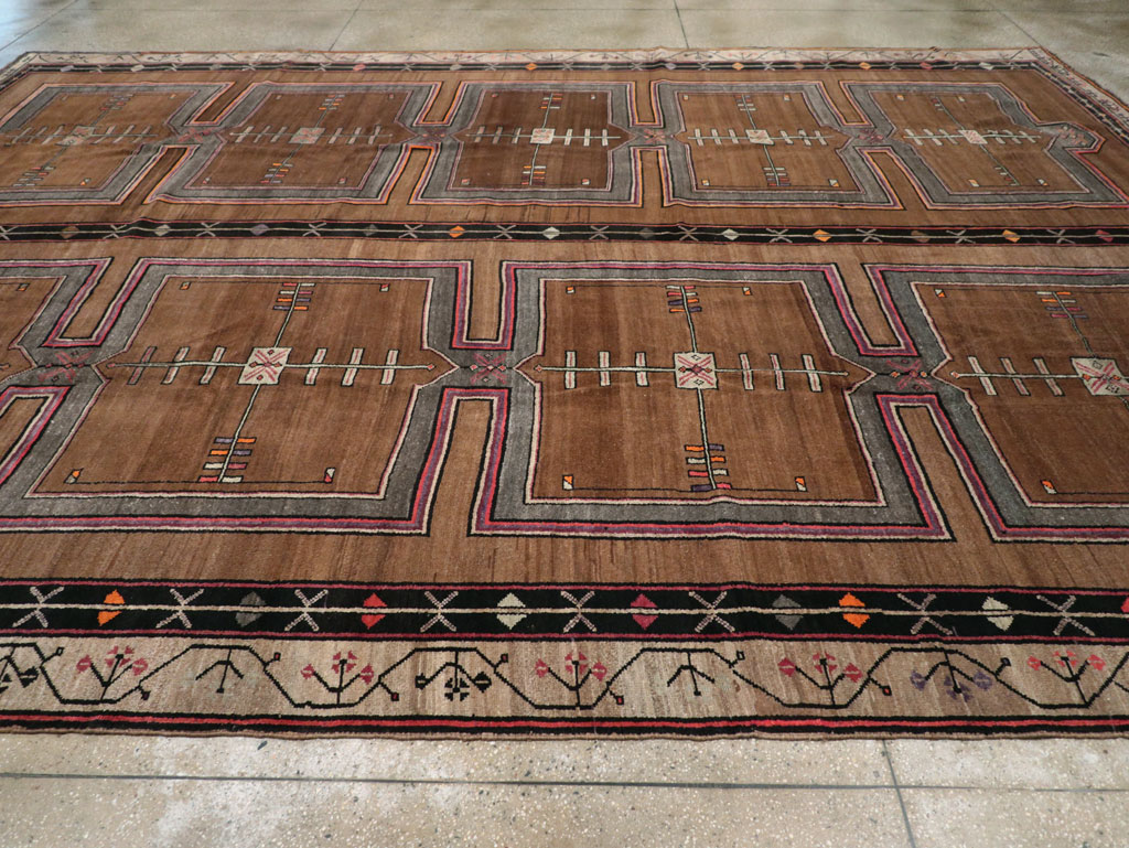 Vintage Turkish Anatolian Tribal Large Carpet, No.31963 - Gsblank