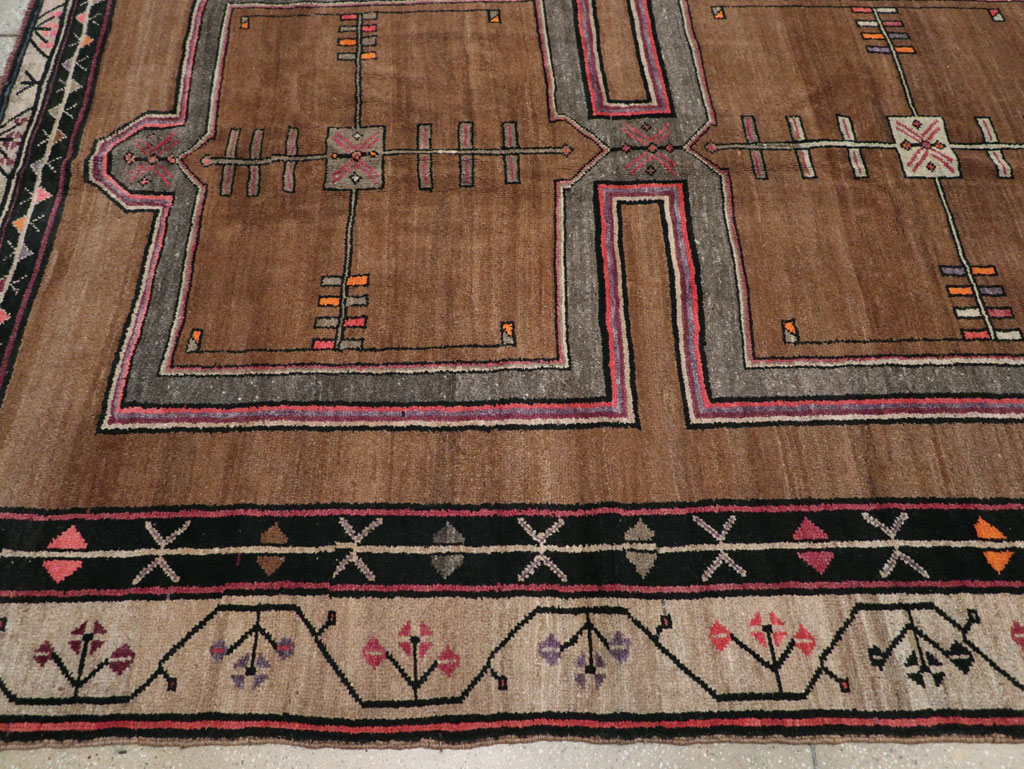 Vintage Turkish Anatolian Tribal Large Carpet, No.31963 - Gsblank
