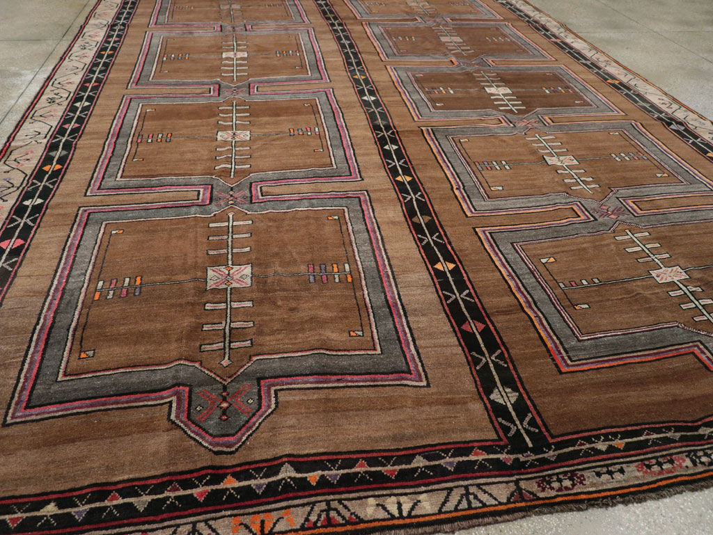 Vintage Turkish Anatolian Tribal Large Carpet, No.31963 - Gsblank