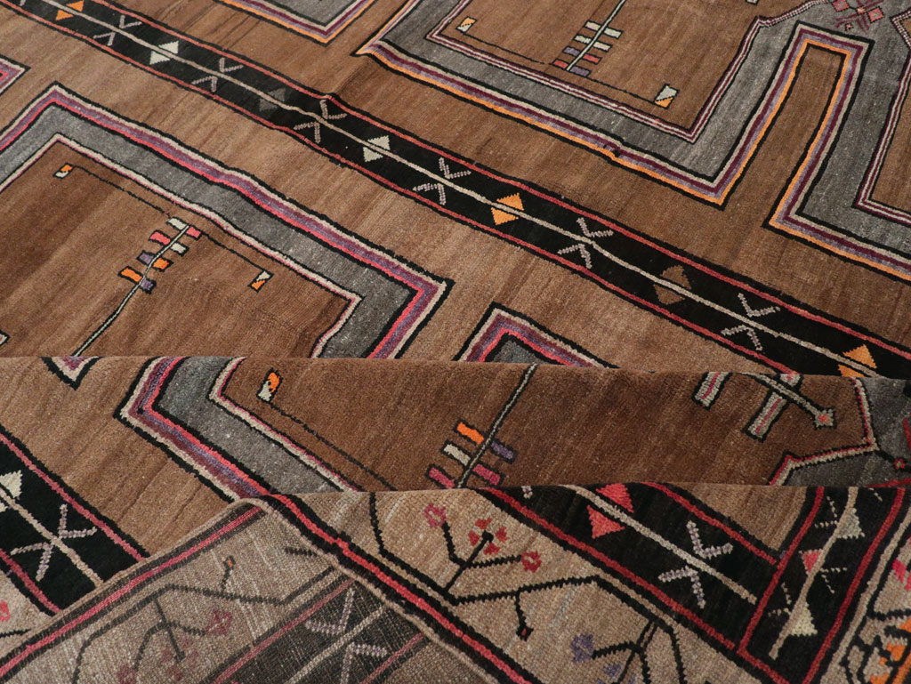 Vintage Turkish Anatolian Tribal Large Carpet, No.31963 - Gsblank