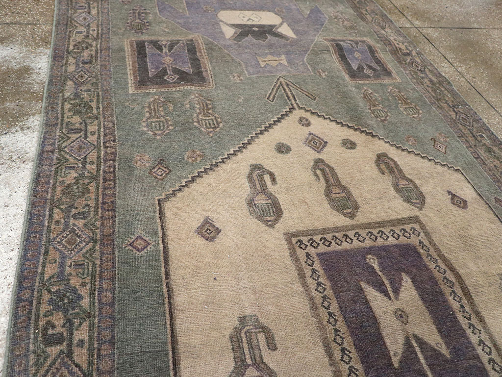 Vintage Persian Bidjar Runner, No.31979 - Gsblank