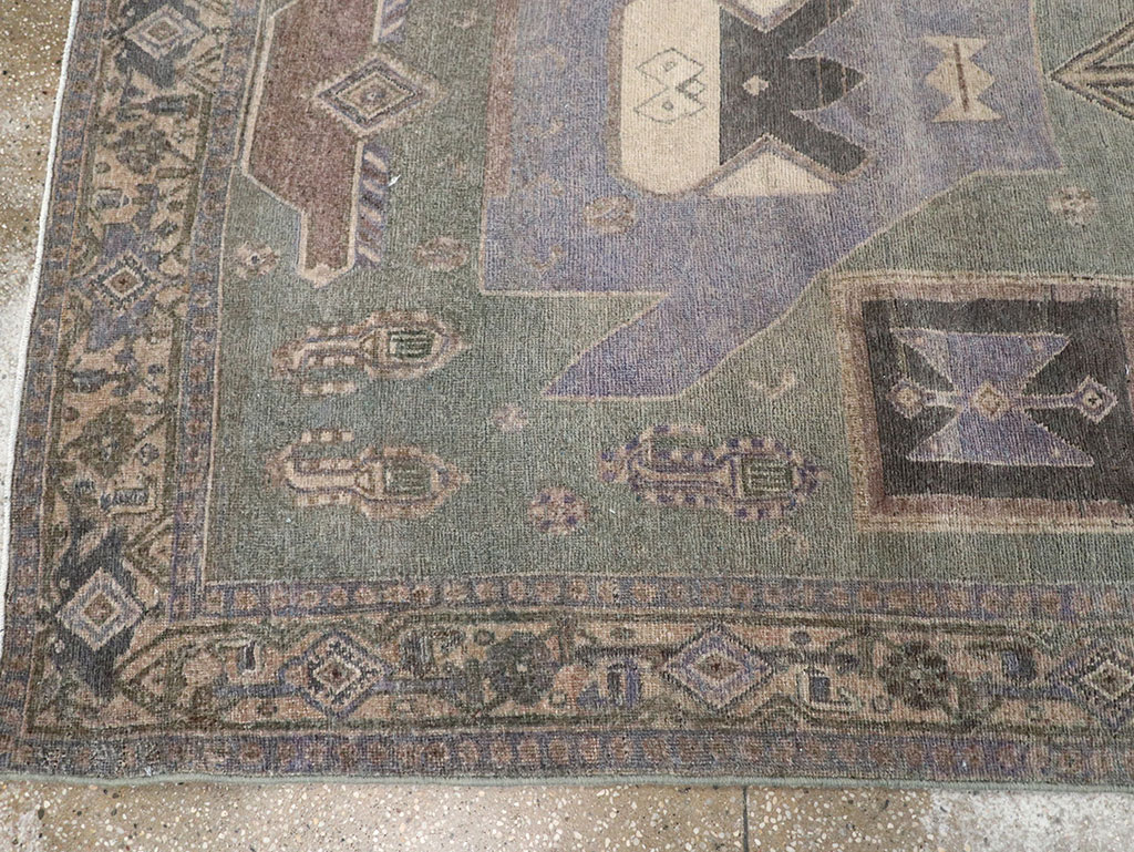 Vintage Persian Bidjar Runner, No.31979 - Gsblank