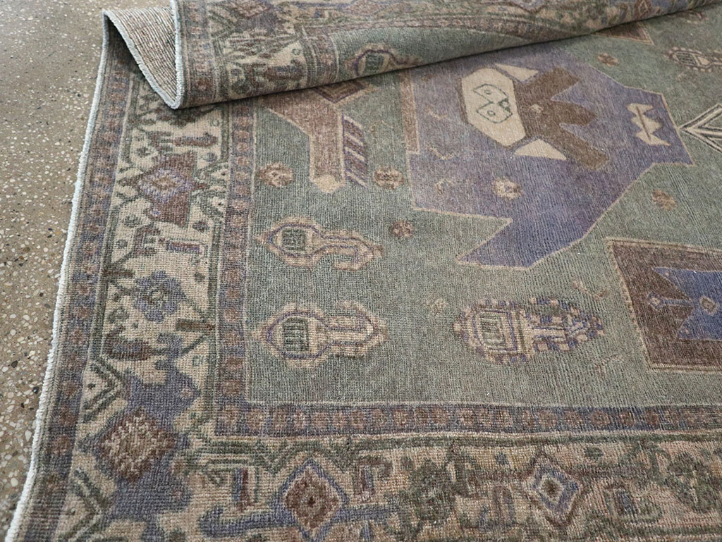 Vintage Persian Bidjar Runner, No.31979 - Gsblank