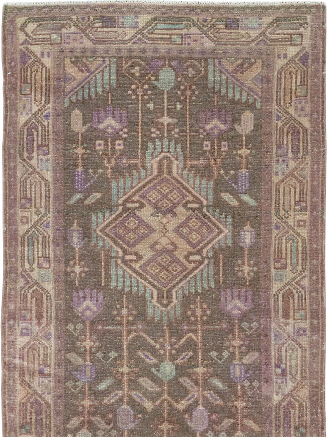 Vintage Persian Malayer Runner, No.31980 - Gsblank