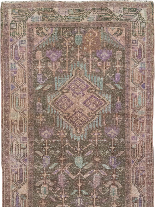 Vintage Persian Malayer Runner, No.31980 - Gsblank