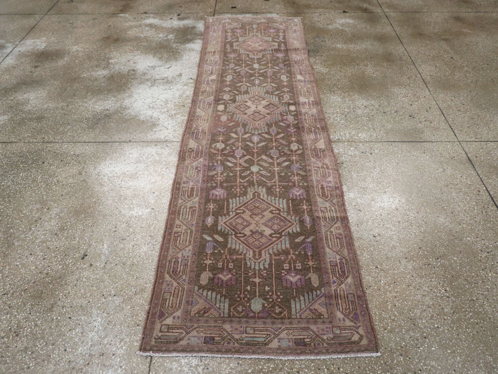Vintage Persian Malayer Runner, No.31980 - Gsblank