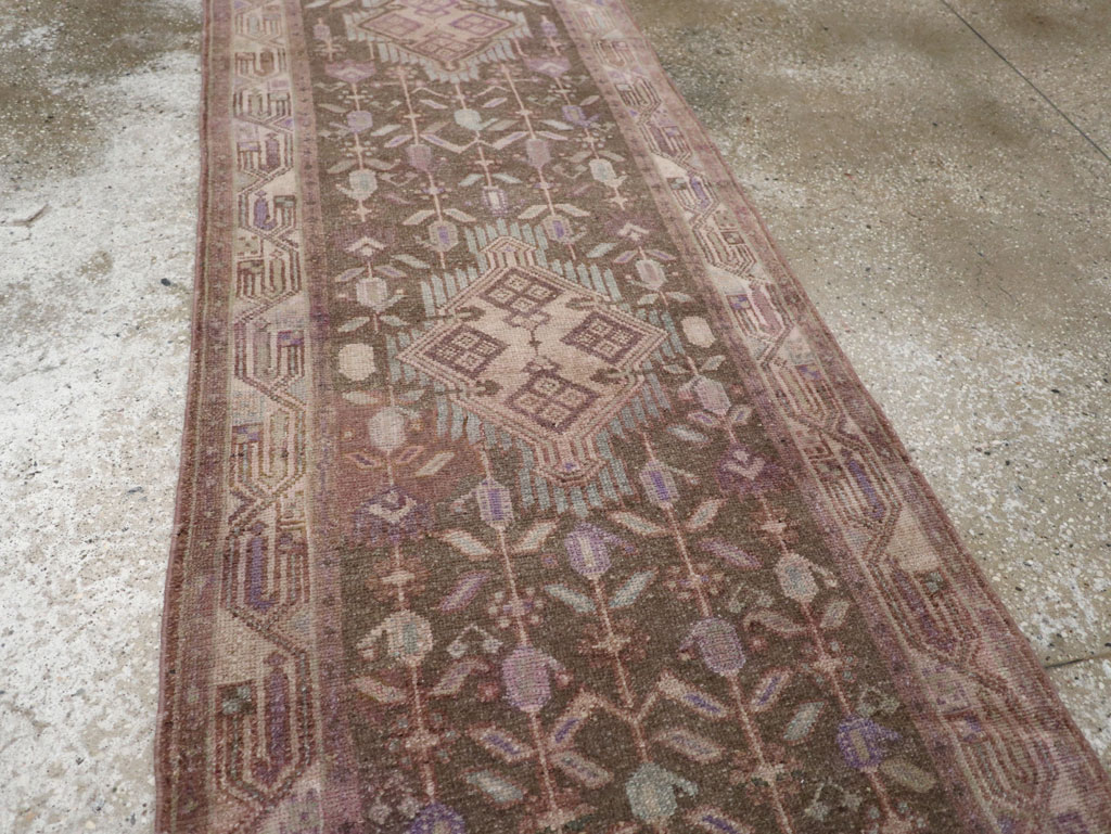 Vintage Persian Malayer Runner, No.31980 - Gsblank