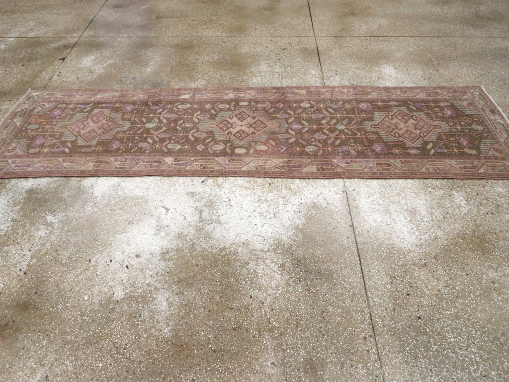 Vintage Persian Malayer Runner, No.31980 - Gsblank