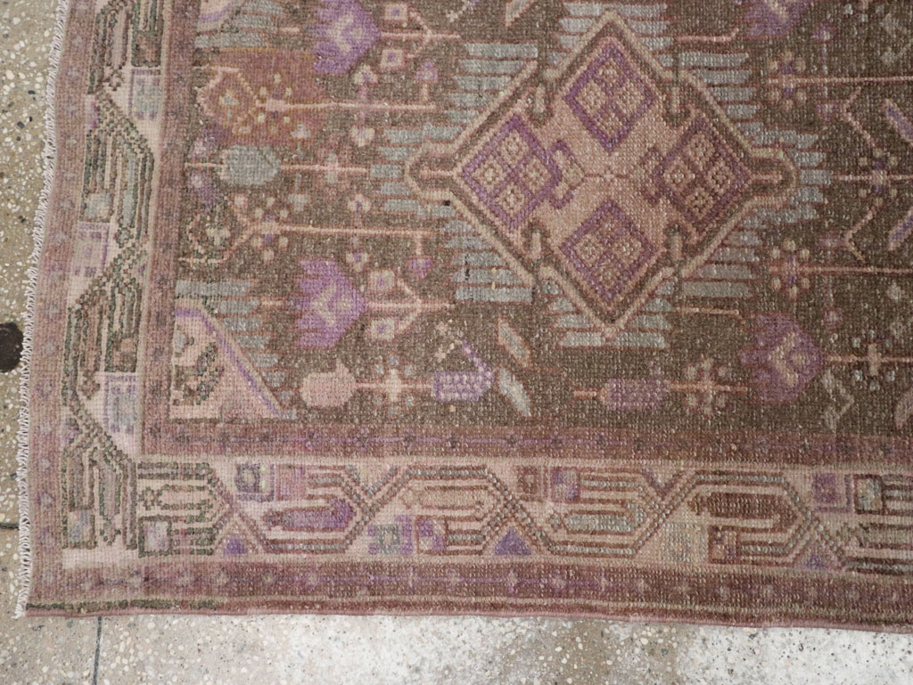 Vintage Persian Malayer Runner, No.31980 - Gsblank