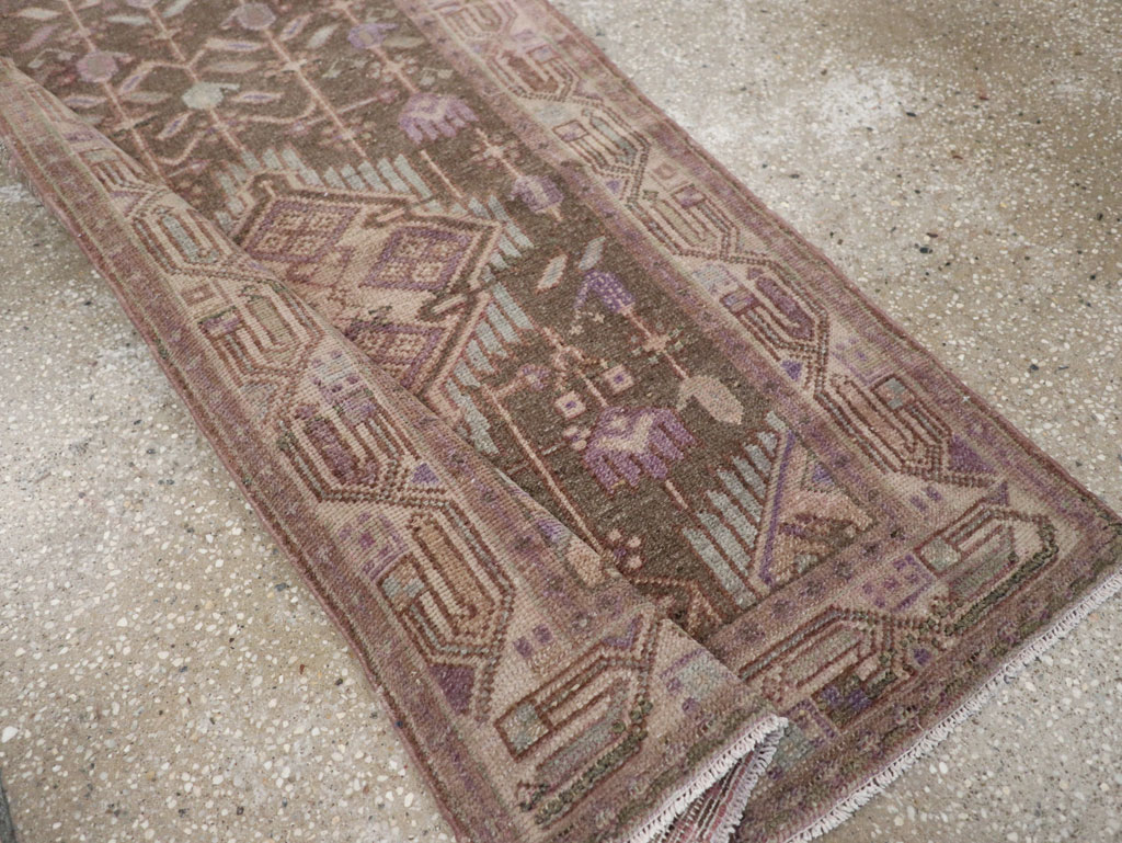 Vintage Persian Malayer Runner, No.31980 - Gsblank