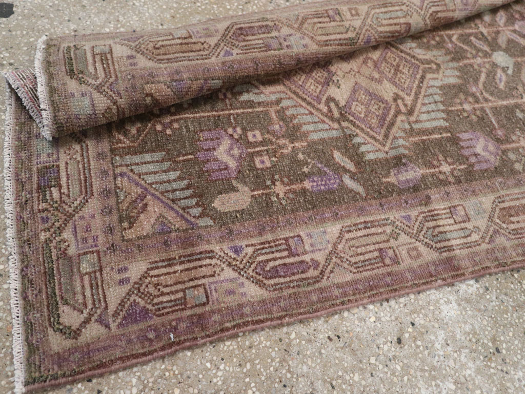 Vintage Persian Malayer Runner, No.31980 - Gsblank