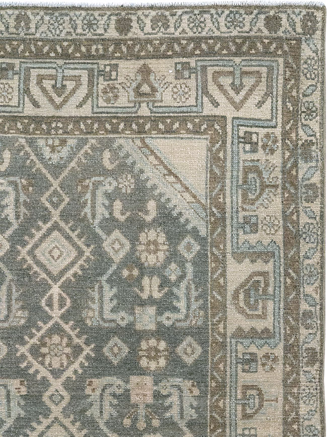 Vintage Persian Malayer Throw Rug (Pair: 1 of 2), No.31983 - Gsblank