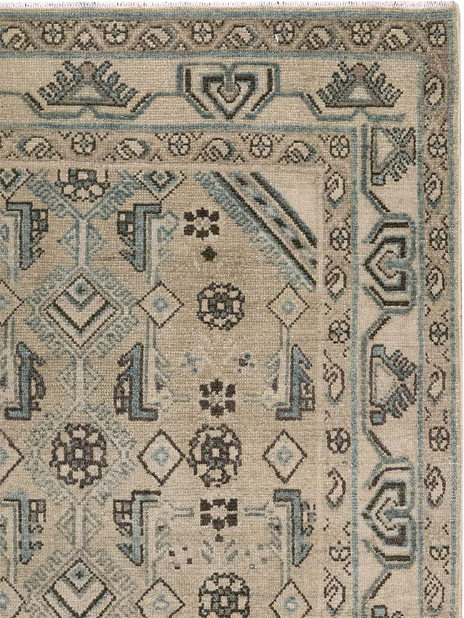 Vintage Persian Malayer Throw Rug (Pair: 2 of 2), No.31986 - Gsblank