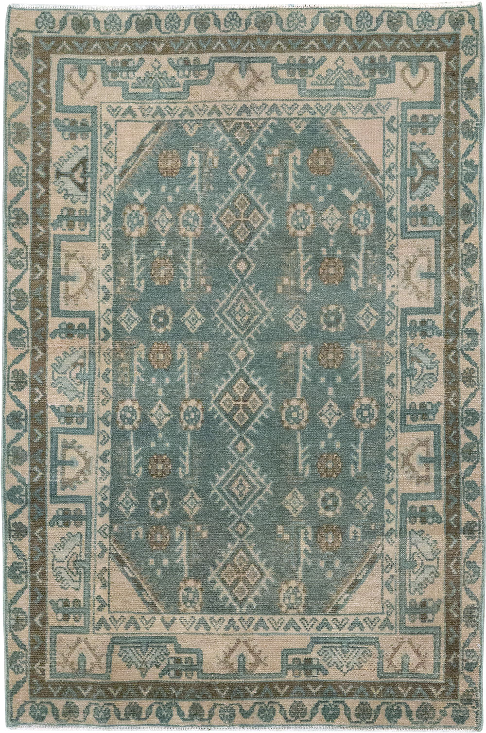 Vintage Persian Malayer Throw Rug (Pair: 1 of 2), No.31987 - Gsblank