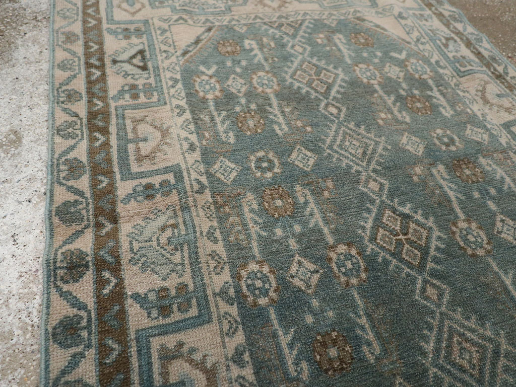 Vintage Persian Malayer Throw Rug (Pair: 1 of 2), No.31987 - Gsblank