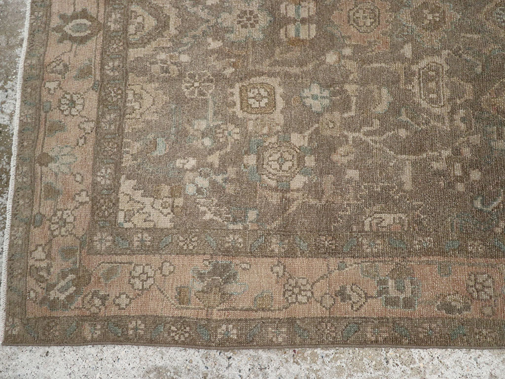 Vintage Persian Malayer Accent Rug, No.31992 - Gsblank