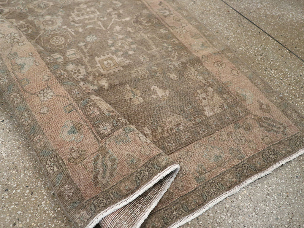 Vintage Persian Malayer Accent Rug, No.31992 - Gsblank