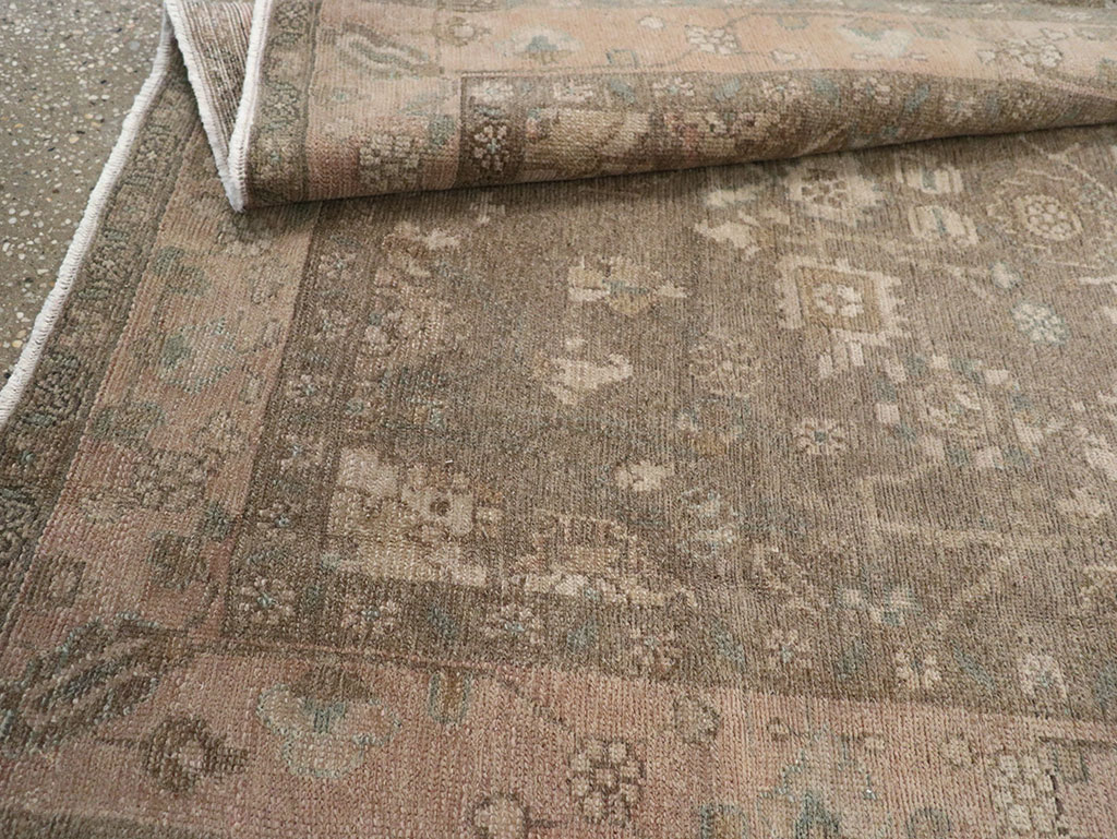 Vintage Persian Malayer Accent Rug, No.31992 - Gsblank