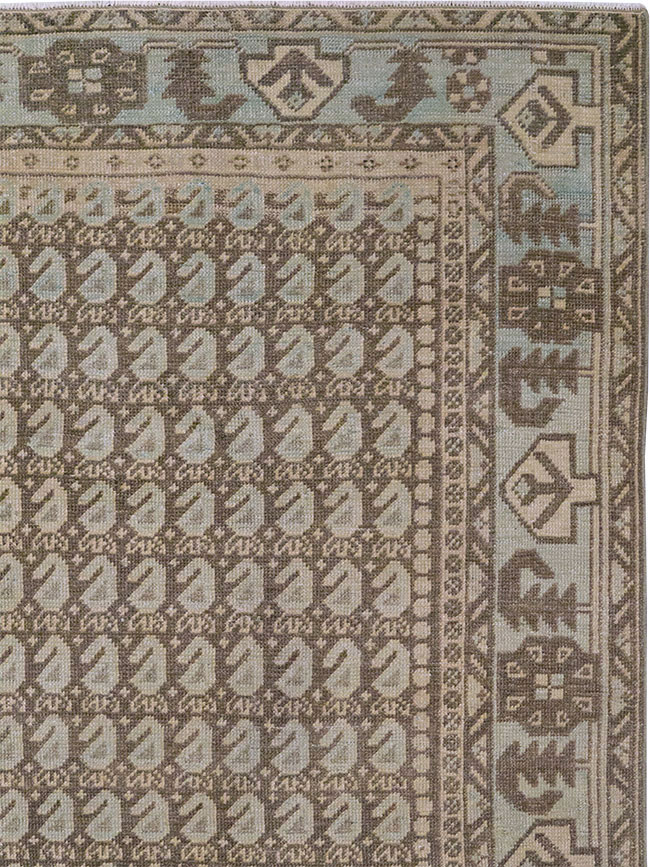 Vintage Persian Veece Accent Rug (Pair: 2 of 2), No.32000 - Gsblank