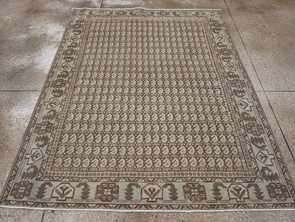 Vintage Persian Veece Accent Rug (Pair: 2 of 2), No.32000 - Gsblank