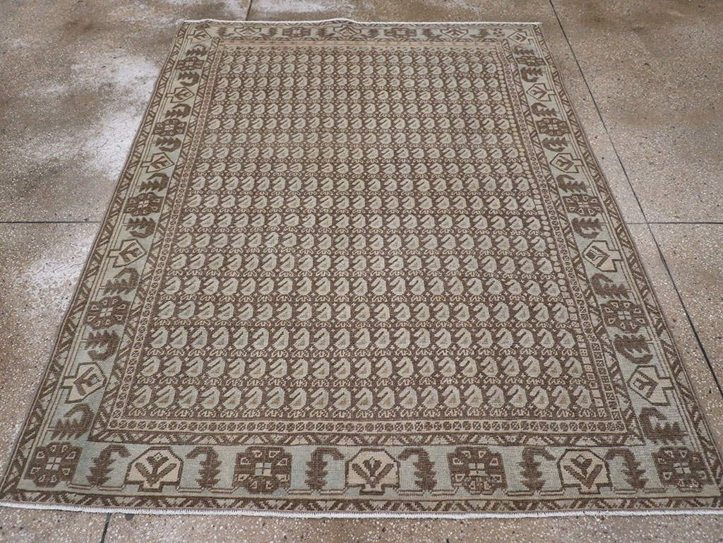 Vintage Persian Veece Accent Rug (Pair: 2 of 2), No.32000 - Gsblank