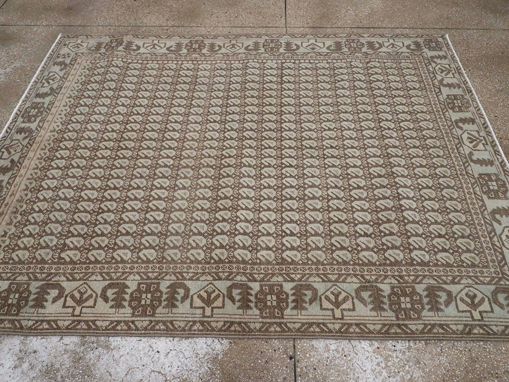 Vintage Persian Veece Accent Rug (Pair: 2 of 2), No.32000 - Gsblank