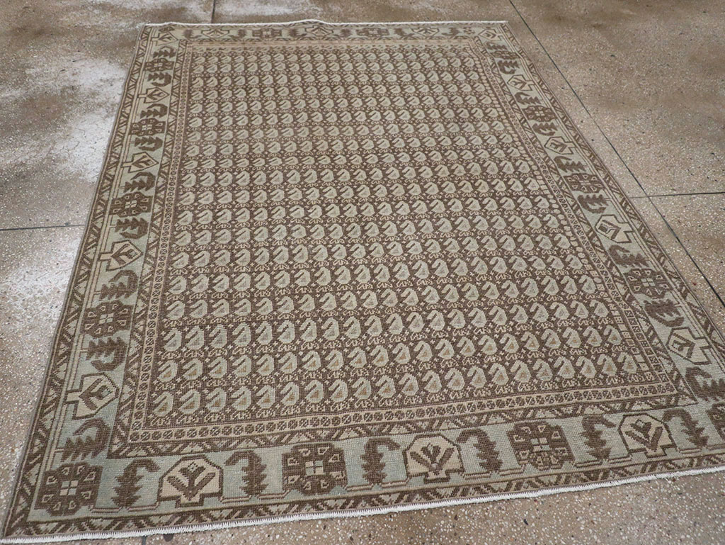 Vintage Persian Veece Accent Rug (Pair: 2 of 2), No.32000 - Gsblank