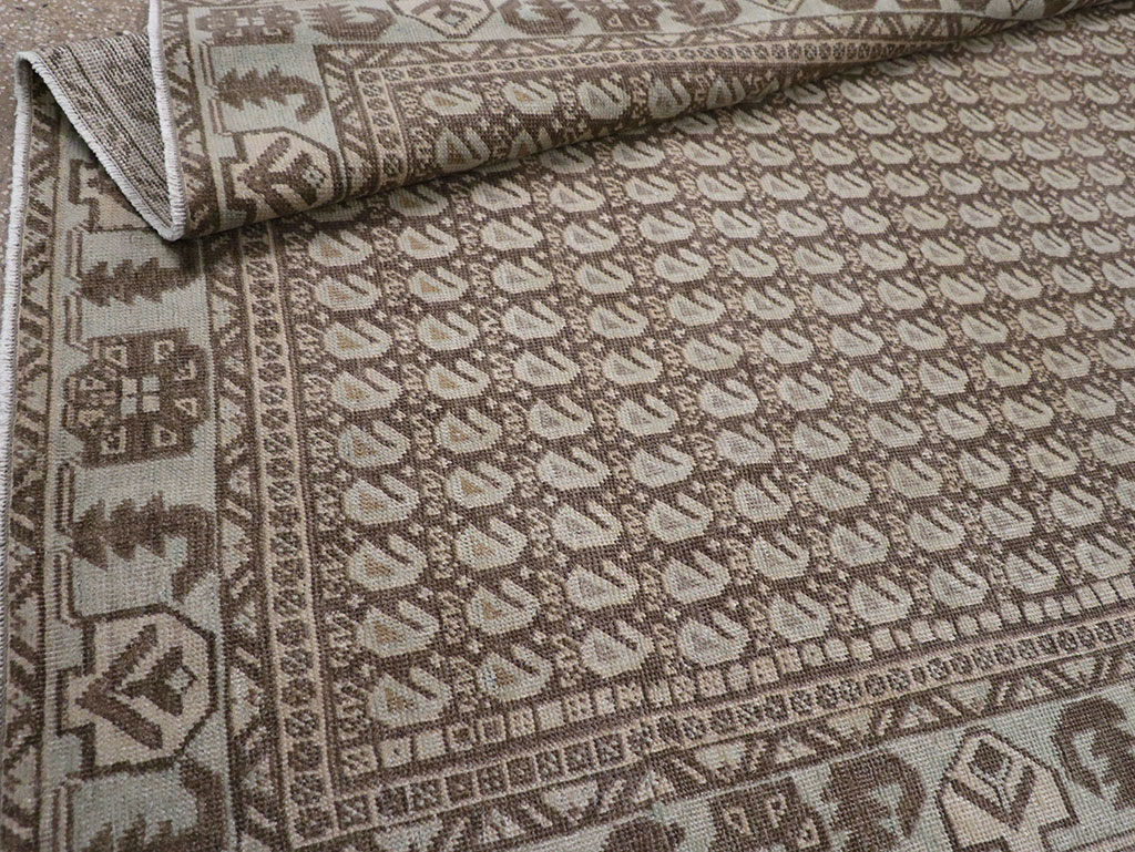 Vintage Persian Veece Accent Rug (Pair: 2 of 2), No.32000 - Gsblank