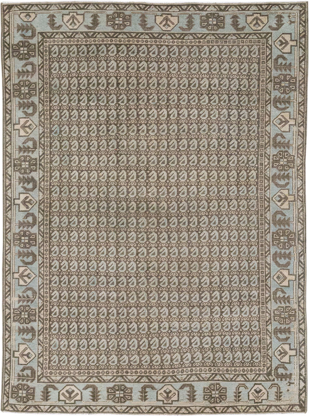 Vintage Persian Veece Accent Rug (Pair: 1 of 2), No.32003 - Gsblank