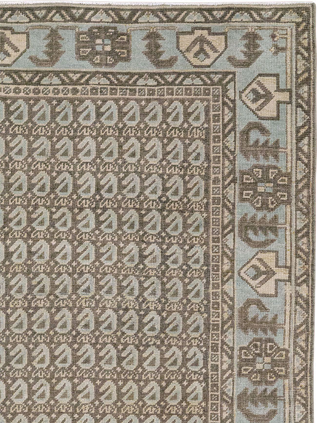 Vintage Persian Veece Accent Rug (Pair: 1 of 2), No.32003 - Gsblank