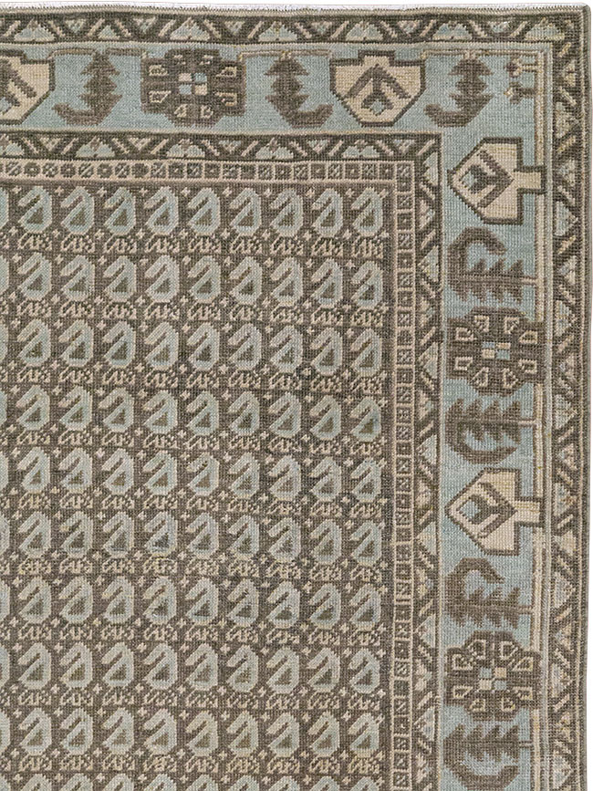 Vintage Persian Veece Accent Rug (Pair: 1 of 2), No.32003 - Gsblank