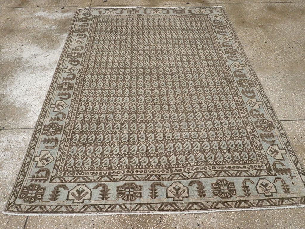 Vintage Persian Veece Accent Rug (Pair: 1 of 2), No.32003 - Gsblank