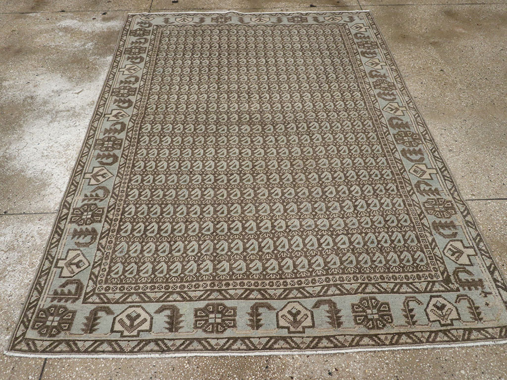 Vintage Persian Veece Accent Rug (Pair: 1 of 2), No.32003 - Gsblank