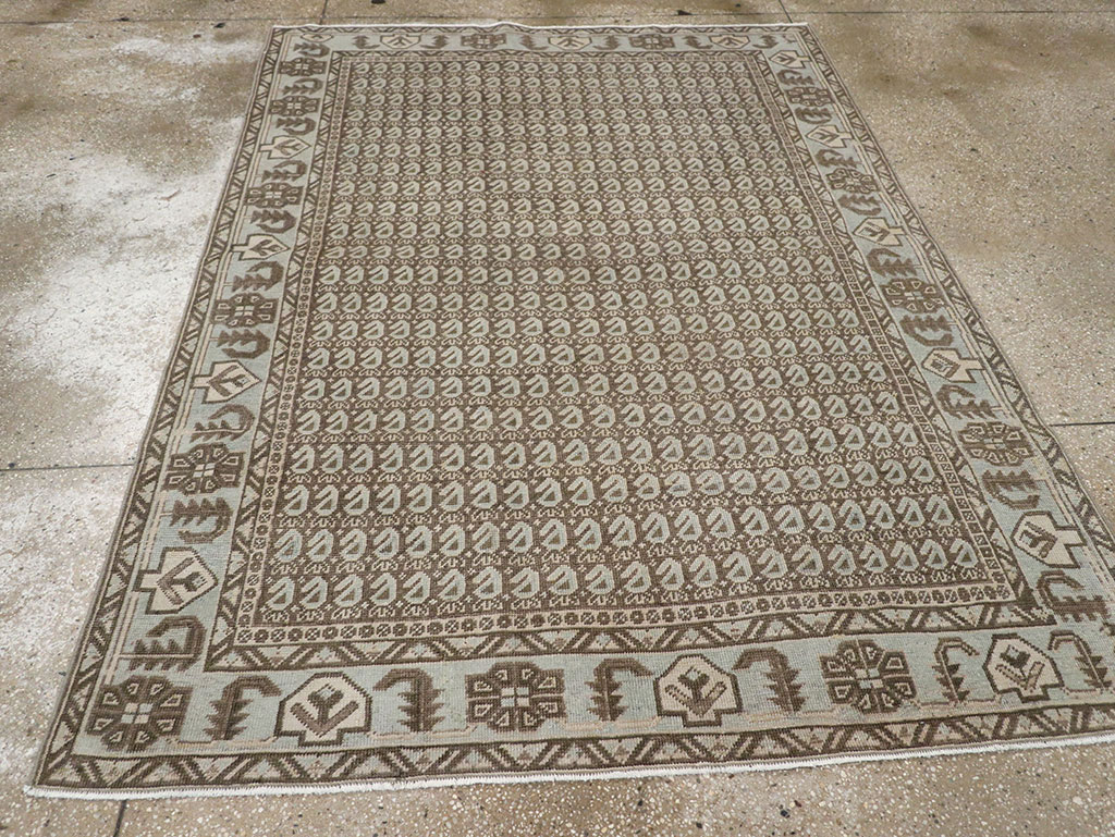 Vintage Persian Veece Accent Rug (Pair: 1 of 2), No.32003 - Gsblank