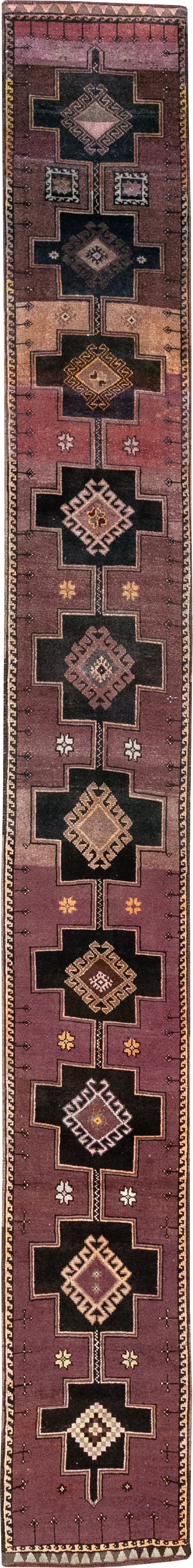 Vintage Turkish Anatolian Long Runner, No.32004 - Gsblank