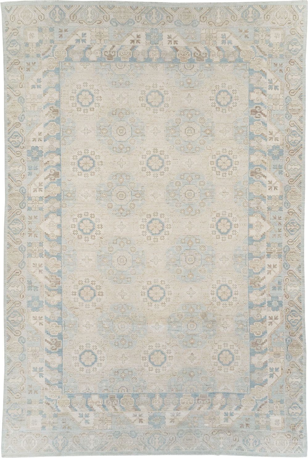 Modern East Turkestan Khotan Large Carpet, No.32005 - Gsblank