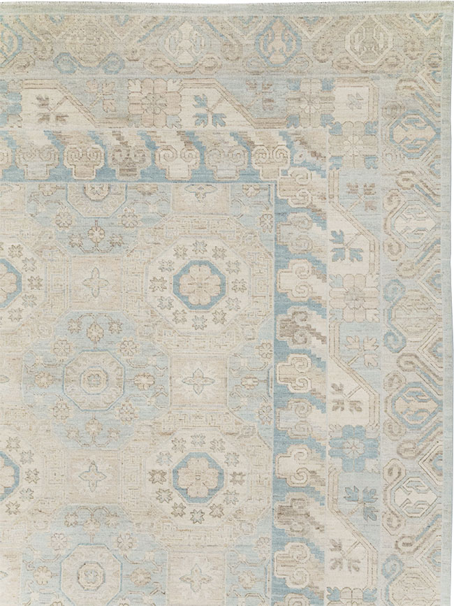 Modern East Turkestan Khotan Large Carpet, No.32005 - Gsblank