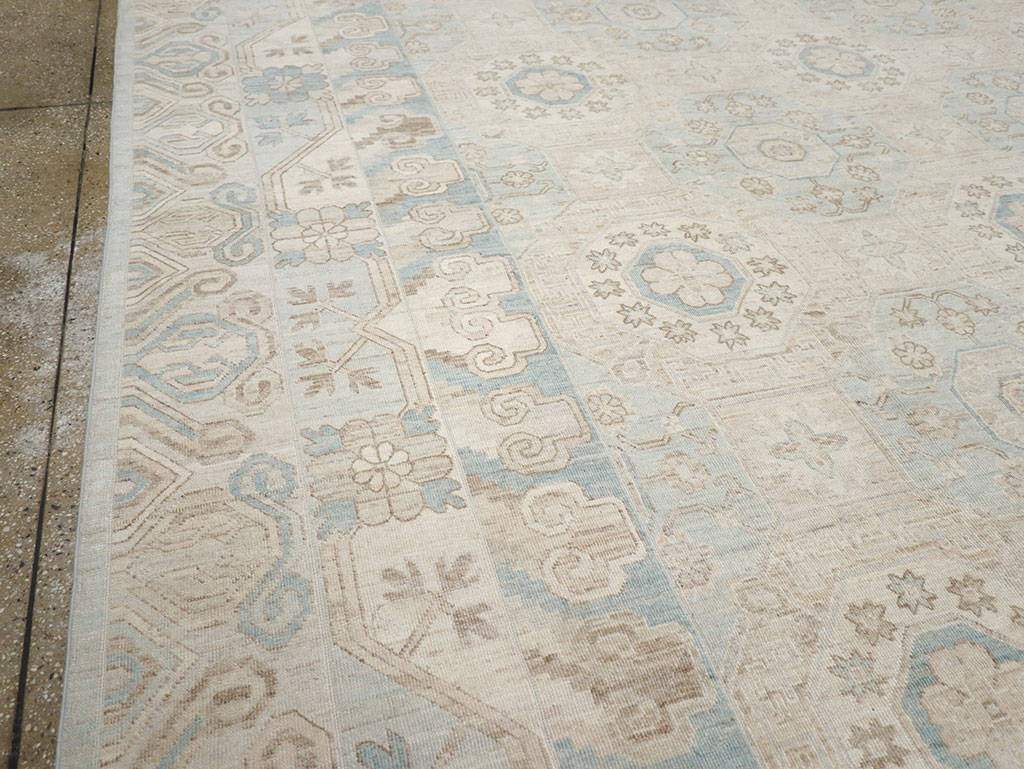 Modern East Turkestan Khotan Large Carpet, No.32005 - Gsblank