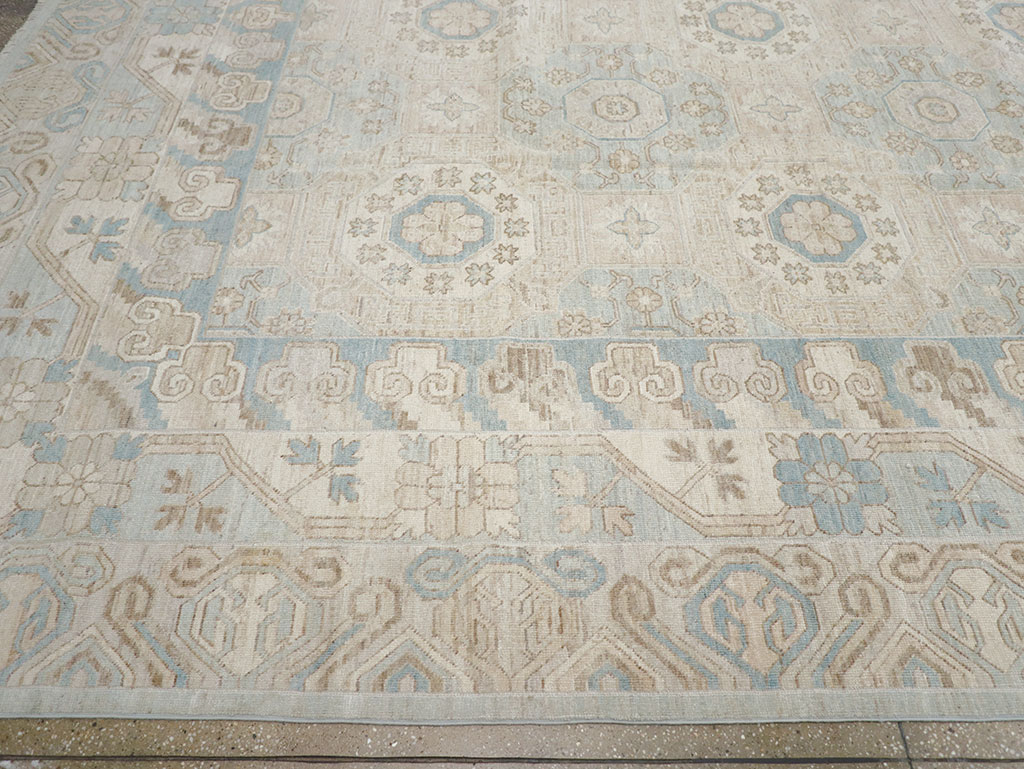 Modern East Turkestan Khotan Large Carpet, No.32005 - Gsblank