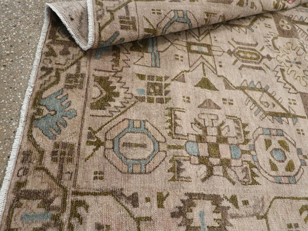 Vintage Persian Malayer Throw Rug (Pair: 2 of 2), No.32018 - Gsblank