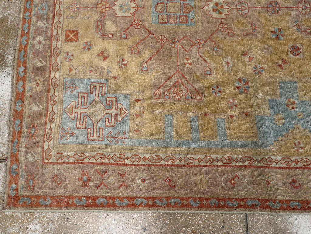 Vintage Persian Kurdish Runner, No.32022 - Gsblank