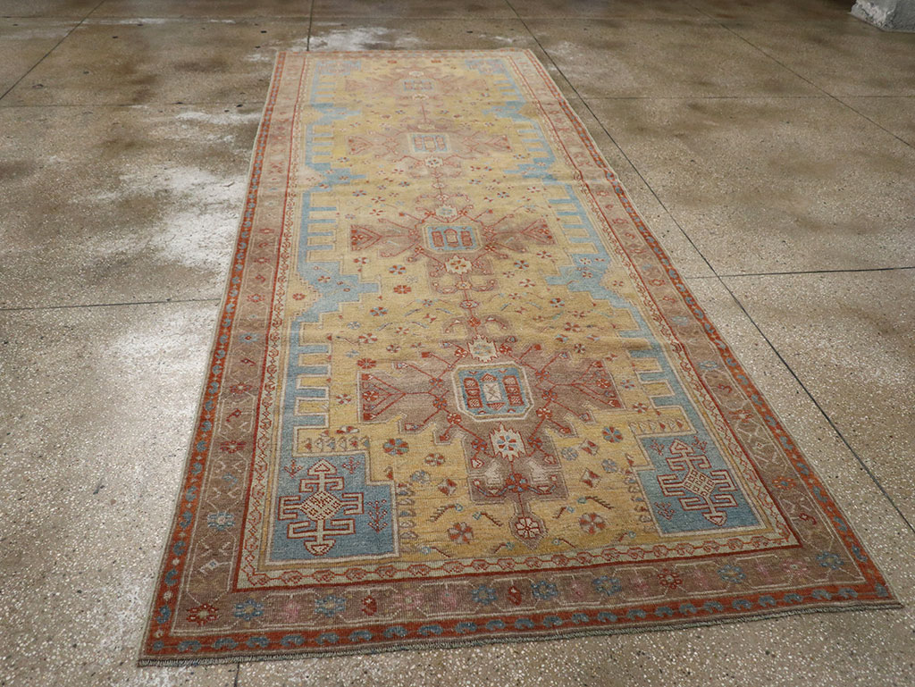 Vintage Persian Kurdish Runner, No.32022 - Gsblank