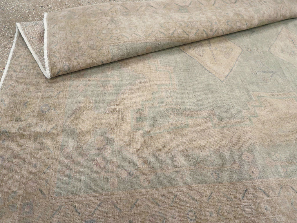 Vintage Persian Afshar Accent Rug, No.32025 - Gsblank